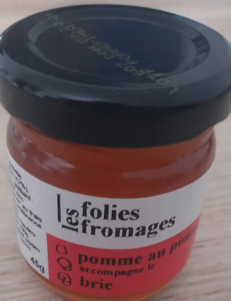 Les Folies Fromages - Pomme au piment d’Espelette