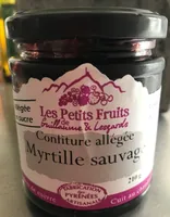 Confiture allégée myrtille sauvage