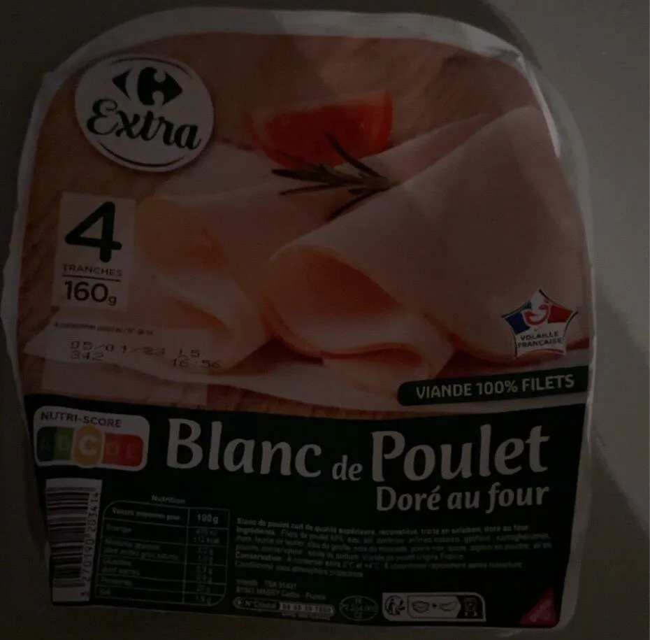 Blanc de Poulet Doré au four