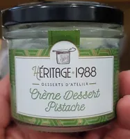Crème dessert Pistache