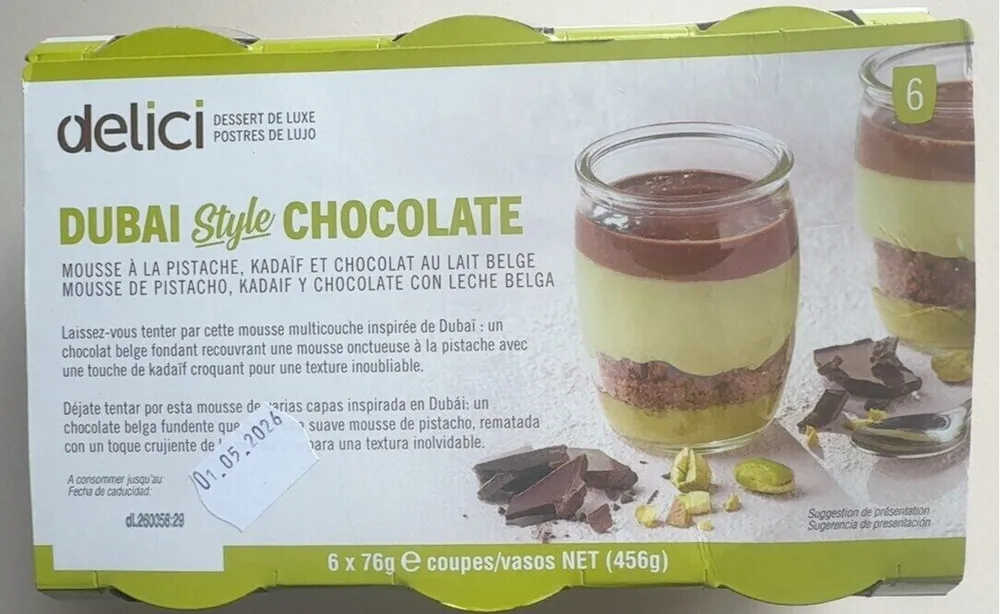 Dubai style chocolate