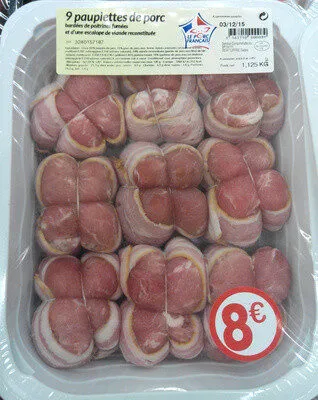 9 paupiettes de porc