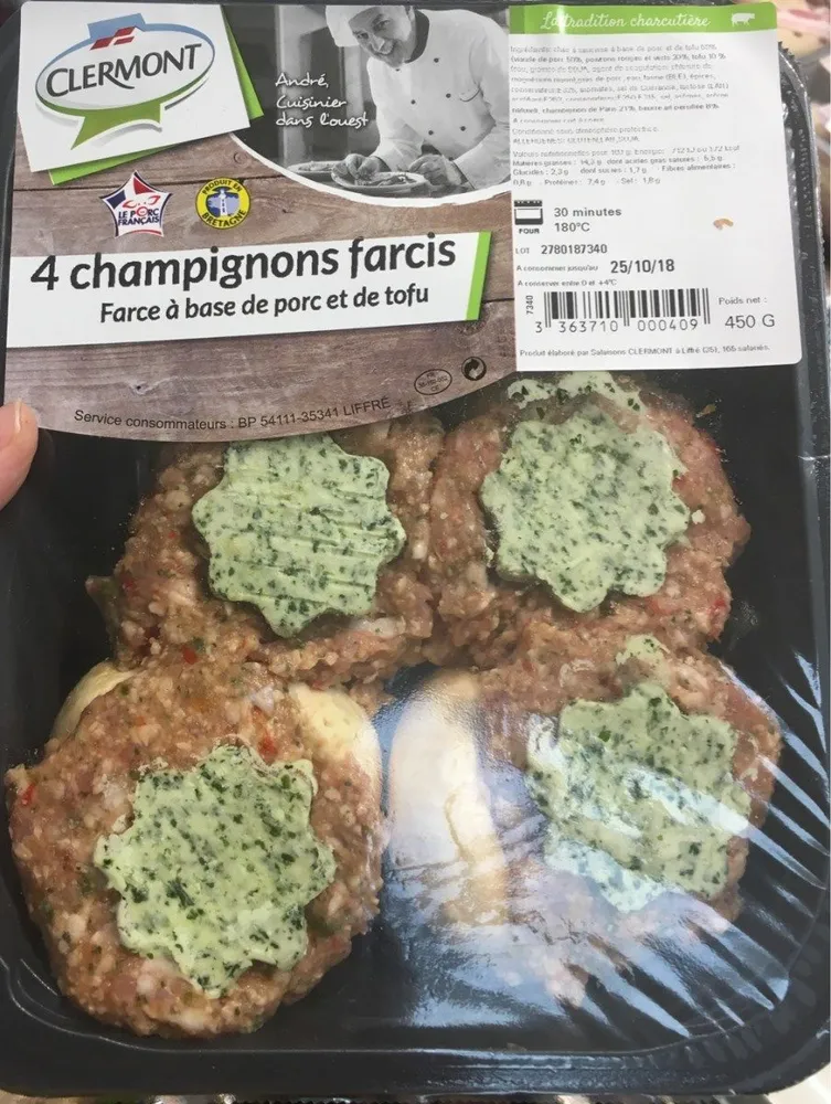 Champignons farcis