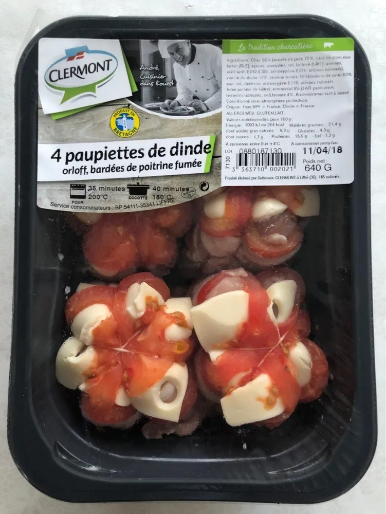 4 paupiette de dinde