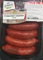6 Saucisses "saurizo" à cuire
