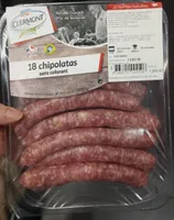 18 chipolatas sans colorant