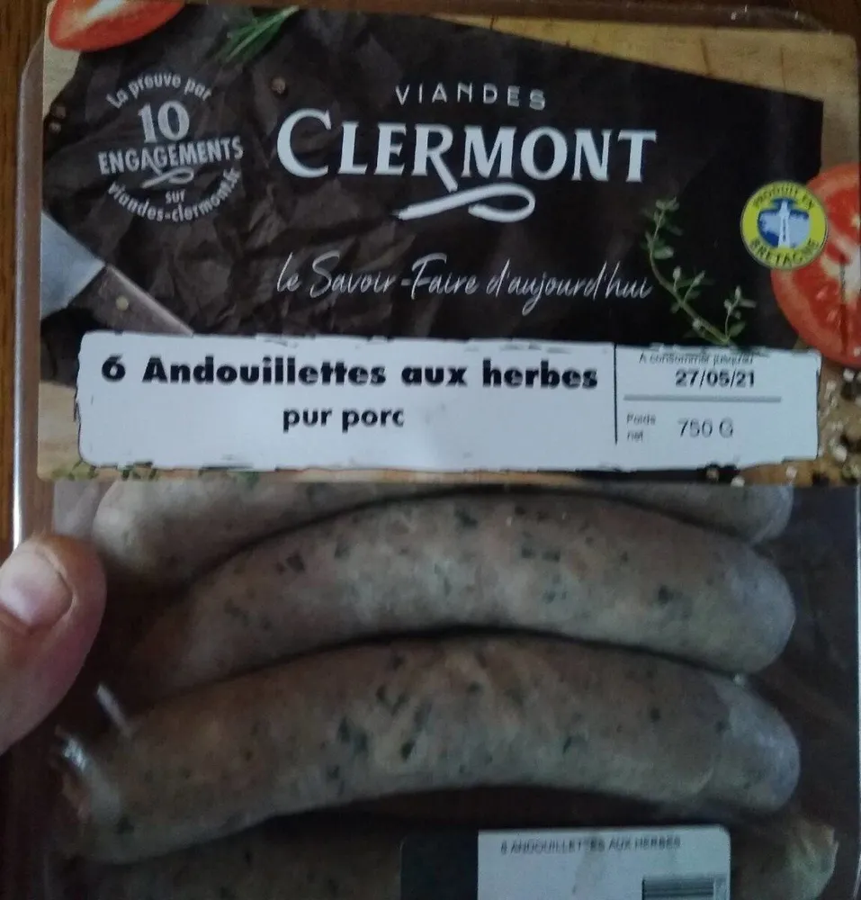 Andouillettes aux herbes