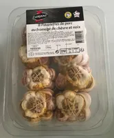 8 Paupiettes de porcs au fromage chevre et noix