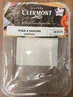 Chair a saucisse sans colorant CLERMEONT