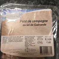 Paté de campagne au sel de guerande