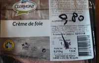Crème de foie