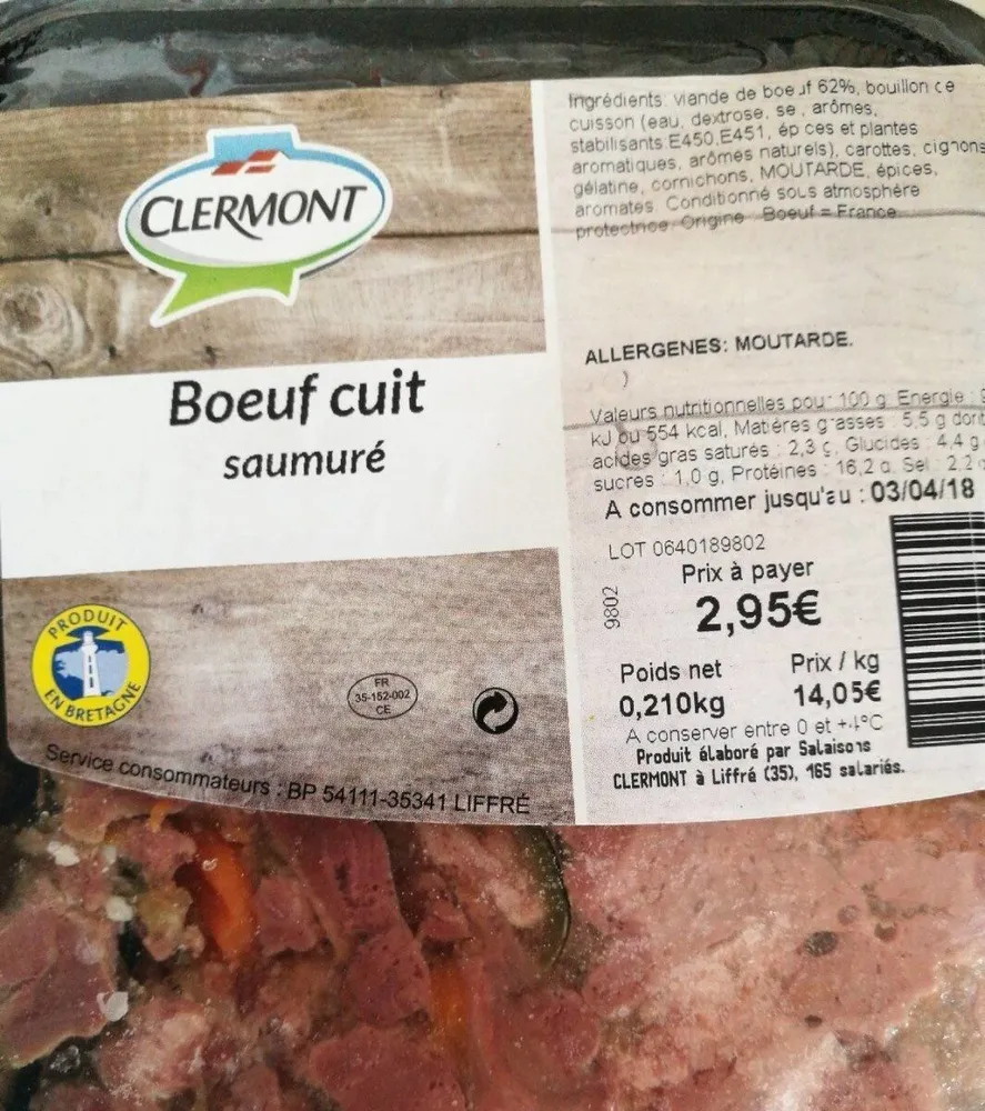 Bœuf Cuit