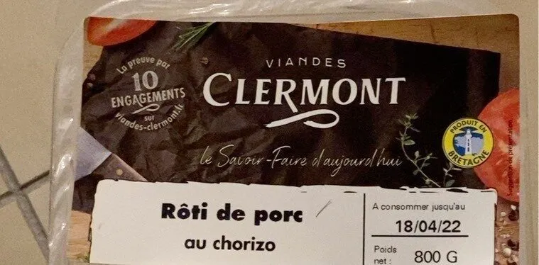 Rôti de porc au chorizo