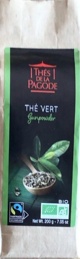 Thé vert Gunpowder