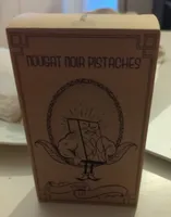 Nougat noir pistache