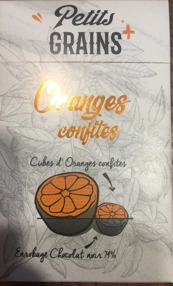 Petits grains Oranges confites
