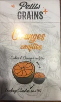 Petits grains Oranges confites