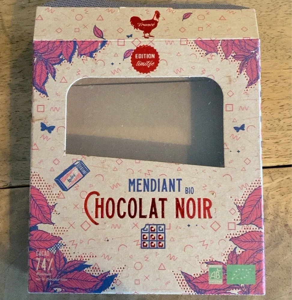 Mendiant chocolat noir