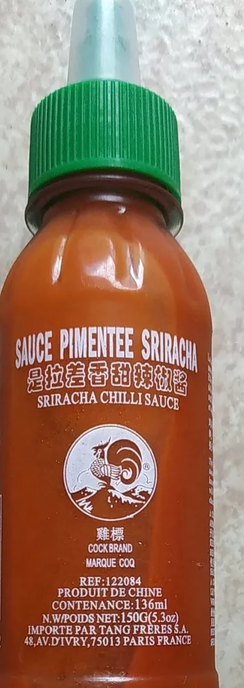 Sauce pimentée sriracha