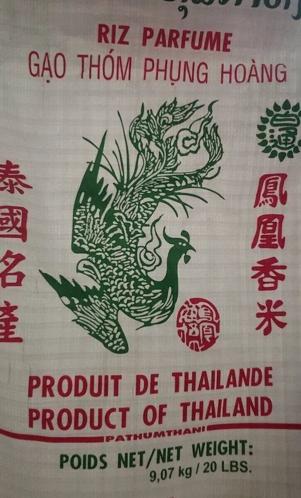 Riz parfumé de Thaïlande
