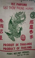 Riz parfumé de Thaïlande