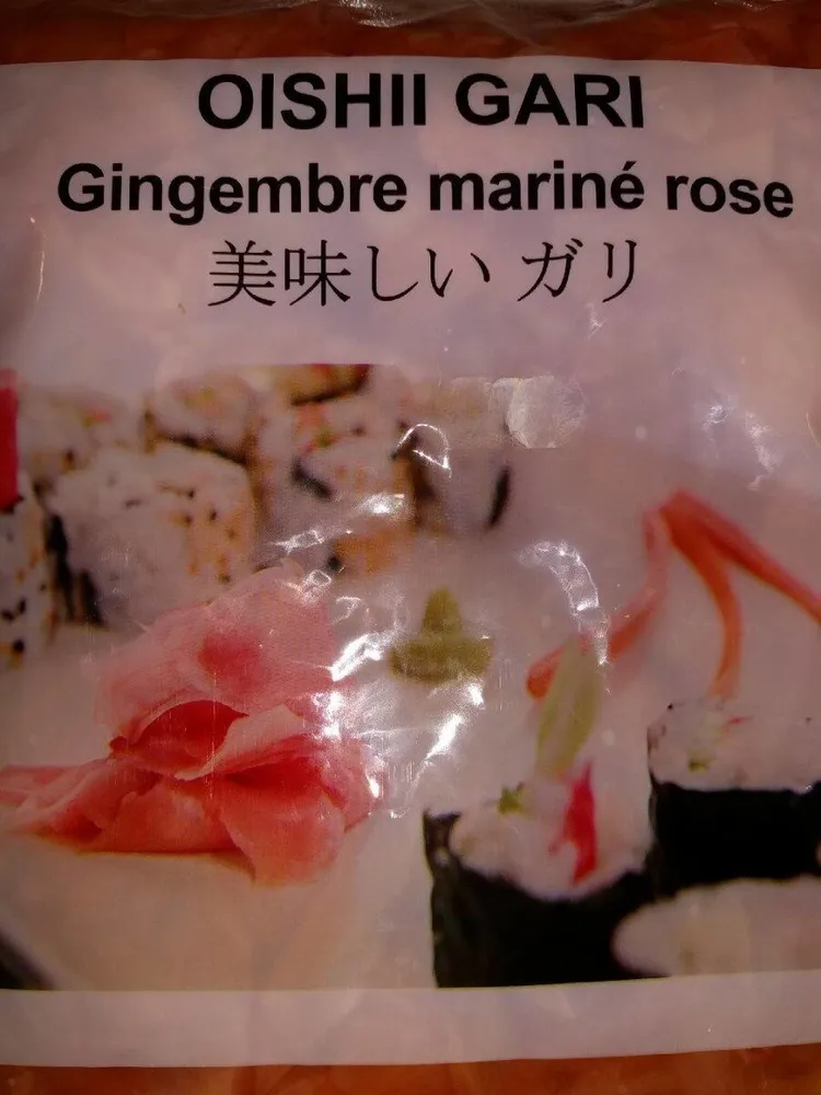 Gingembre mariné rose