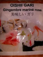 Gingembre mariné rose