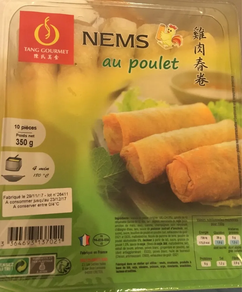 Nems au Poulet