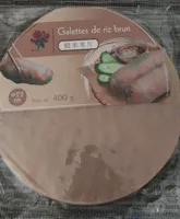 Galettes de riz brun