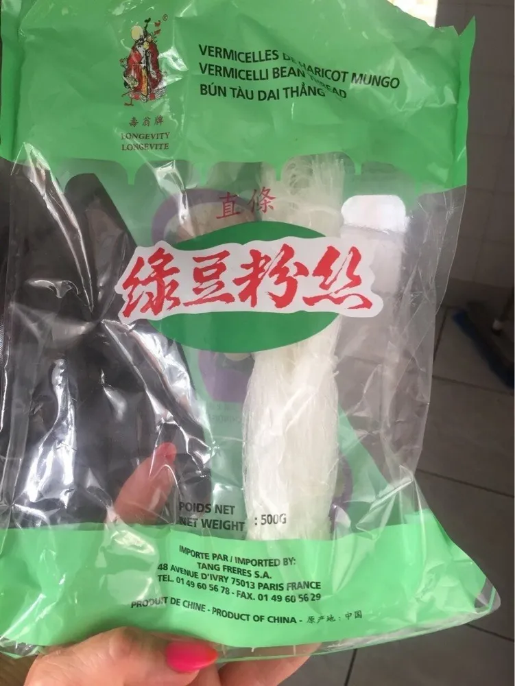 Vermicelles de haricots Mungo