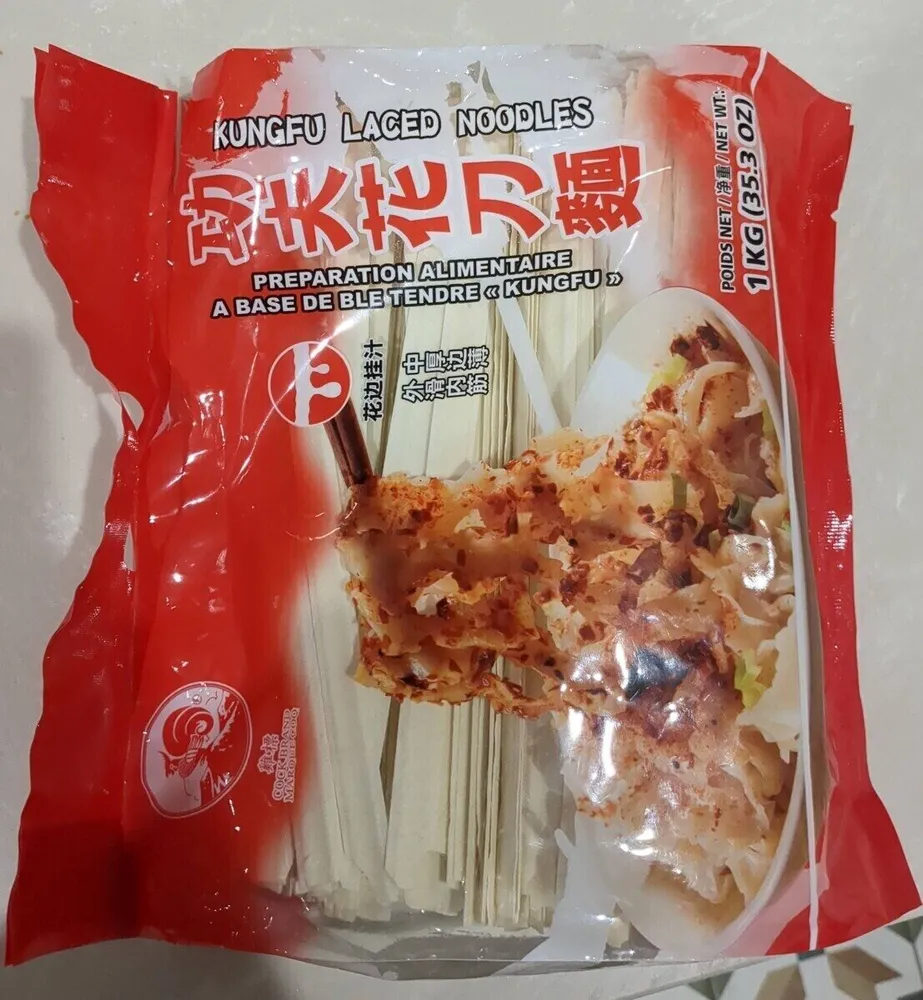 Kung-fu laced noodles