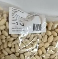 Cacahuètes crues blanchies