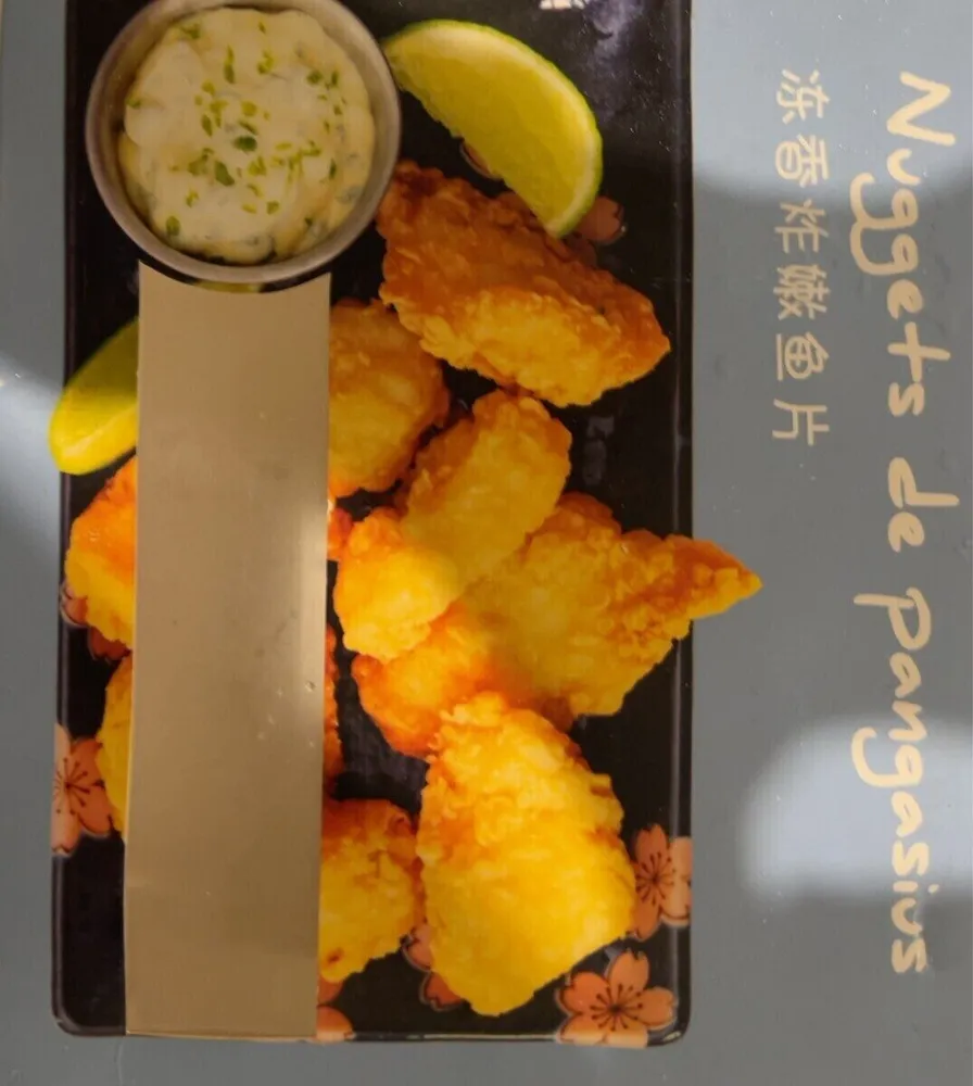 Nugetts de pangasius