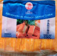 Bâtonnets de Poisson saveur crabe
