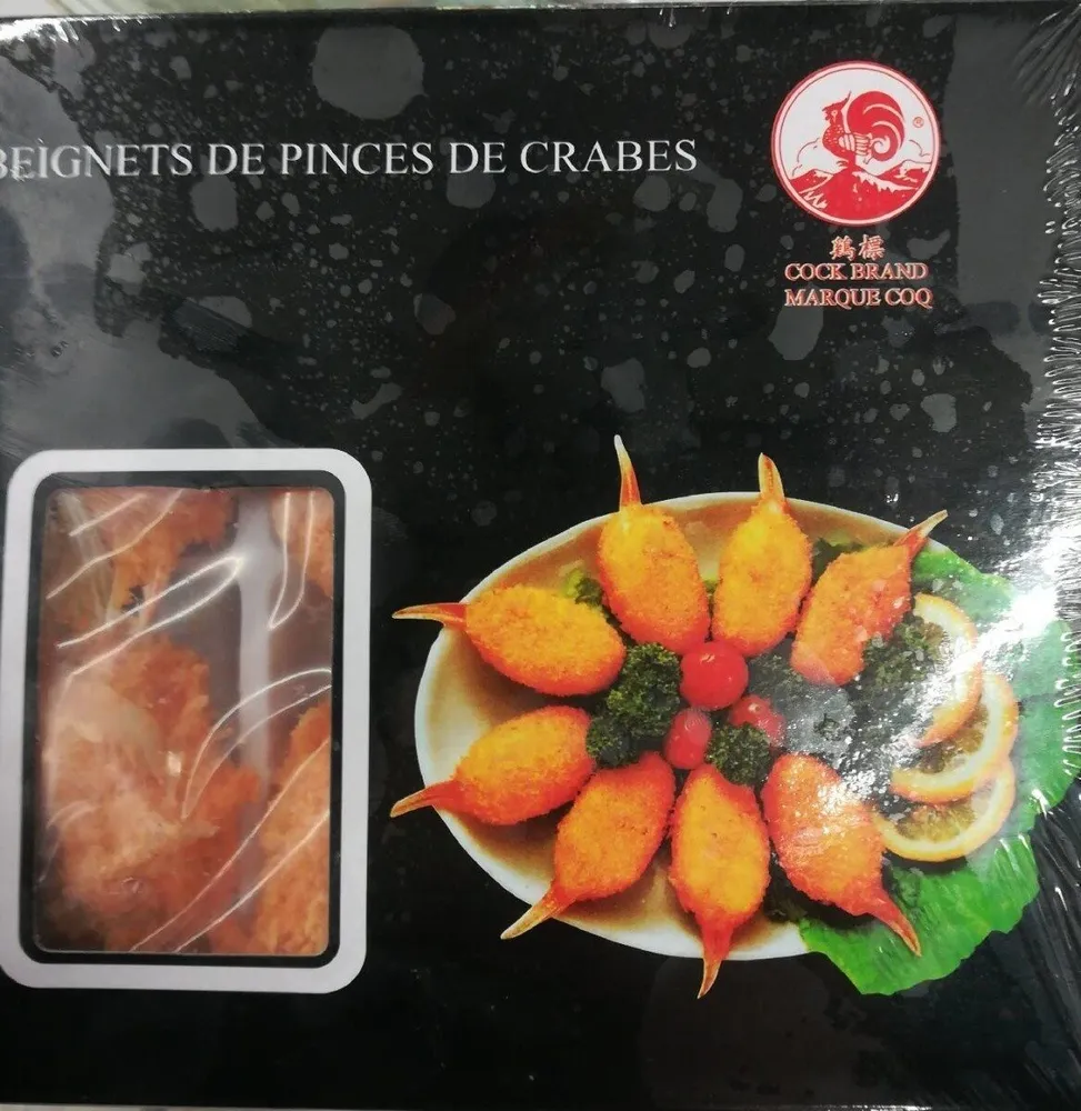 Beignets de pince de crabes