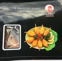 Beignets de pince de crabes