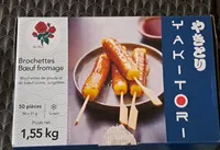 Brochettes bœuf fromage