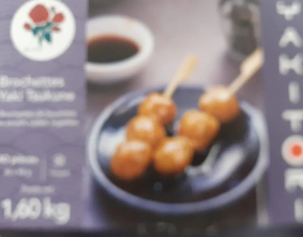 Brochette yak tsukune