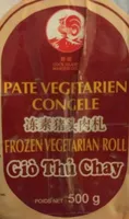 Pâté végétarien congelé