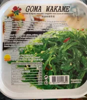 Salade d'algues wakame congelé avec sucre et édulcorants m