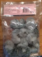 Crevettes décortiquées congelées