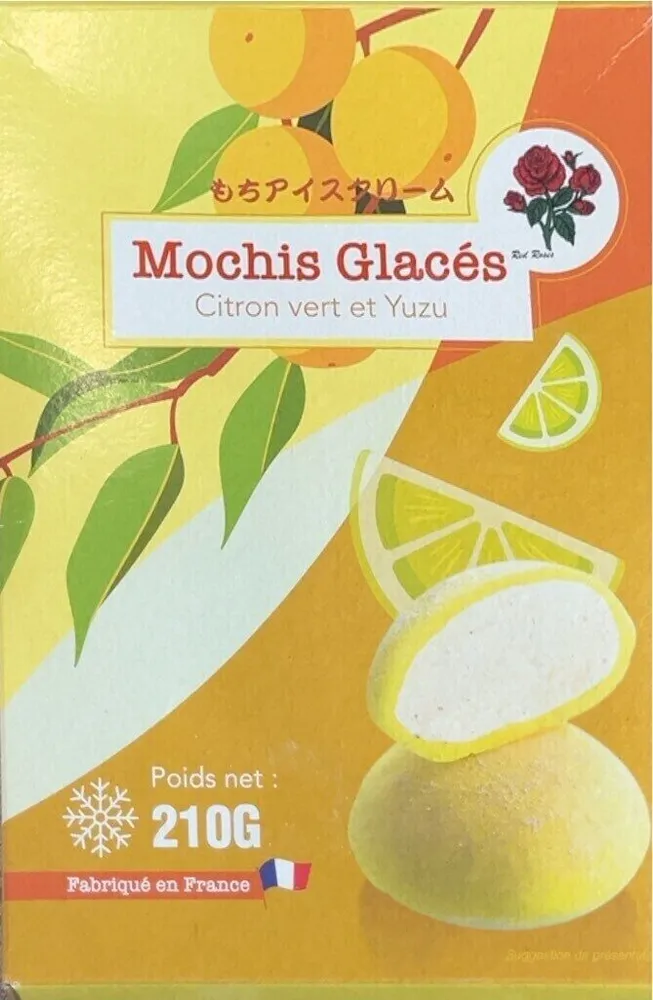 Mochis glaces citton vert et yuzu