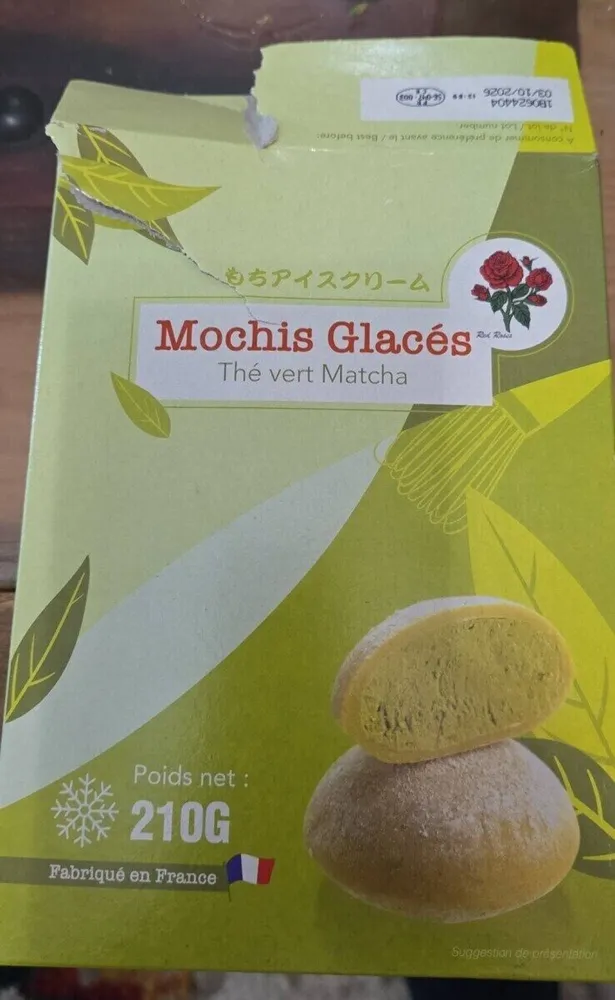 Mochis Glacés Thé vert Matcha