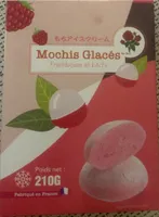 Mochis glacés framboises litchis