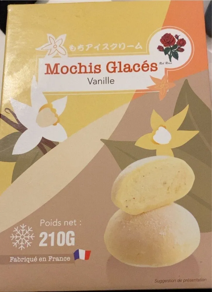 Mochis glacés vanille