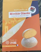 Mochis glacés , caramel beurre salé