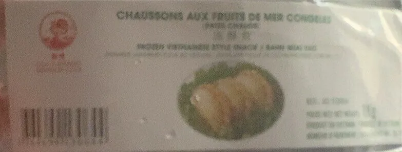 Chaussons aux fruits de mer congelés