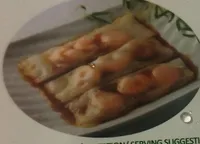 Rouleaux aux crevettes congeles