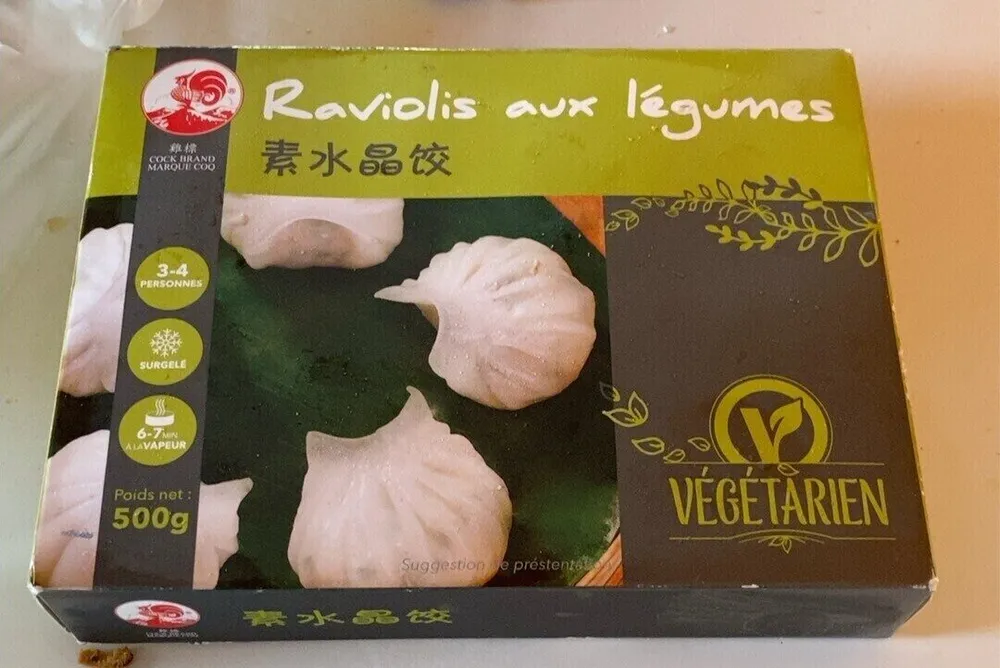Ravioli aux légumes