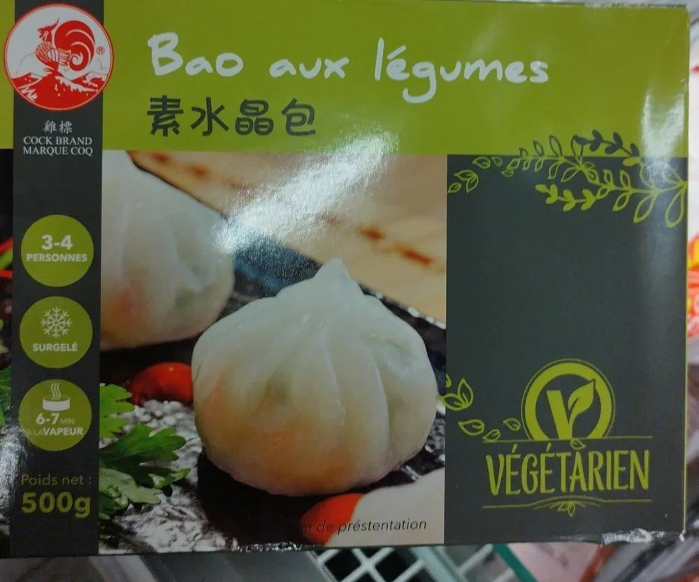 Bao aux légumes